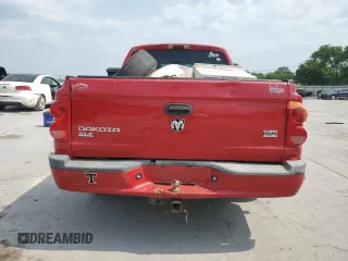 2005 Dodge Dakota SLT with VIN 1D7HE48N55S138534, listed as a Copart auction lot 59226435 with 270,593 mi miles and Clean title. Bid and sale history available at DreamBid. Image 6.