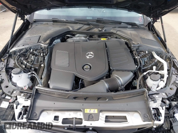 2025 Mercedes-Benz C 300 with VIN W1KAF4GBXSR238038, listed as a IAAI auction lot 41682379 with 431 mi miles and . Bid and sale history available at DreamBid. Image 10.