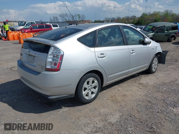 2007 Toyota Prius with VIN JTDKB20U477638741, listed as a IAAI auction lot 42012516 with 209,774 mi miles. Bid and sale history available at carsss.com. Image 4.