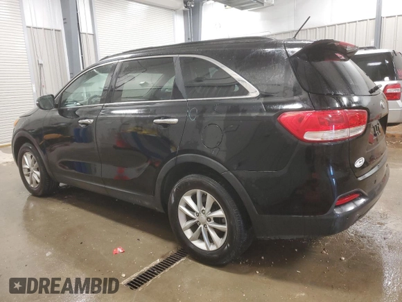 2016 Kia Sorento L with VIN 5XYPG4A39GG125707, listed as a Copart auction lot 79198334 with 81,660 mi miles and Salvage Title. Bid and sale history available at DreamBid. Image 2.