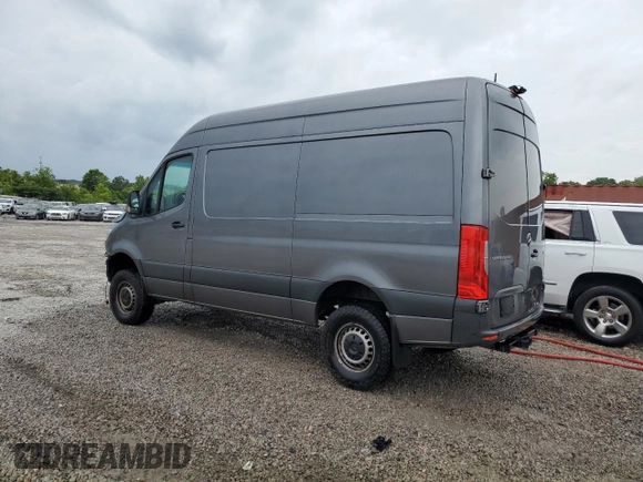 2021 Mercedes-Benz Sprinter with VIN W1Y4EBVY6MT058854, listed as a Copart auction lot 56211183 with 81,661 mi miles and . Bid and sale history available at DreamBid. Image 2.