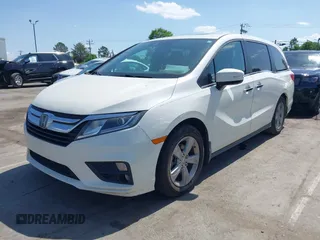 2019 Honda Odyssey EX-L with VIN 5FNRL6H76KB101969, listed as a IAAI auction lot 41985816 with 107,309 mi miles. Bid and sale history available at carsss.com. Image 17.