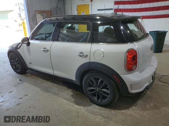 2013 MINI Countryman S ALL4 с VIN WMWZC5C59DWM15577, выставлен на аукционе Copart как лот 55117815 с пробегом 107 653 миль миль и Списание • Salvage title. История ставок и продаж доступна на DreamBid. Изображение 2.