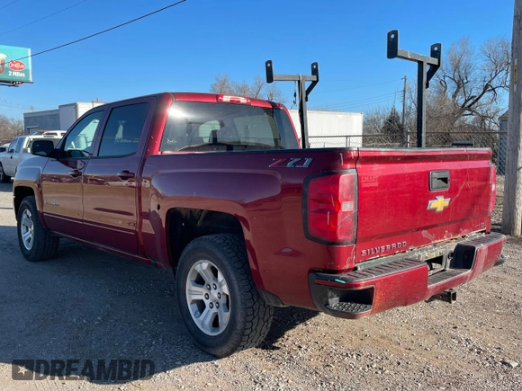 2018 Chevrolet Silverado 1500 LT with VIN 3GCUKRECXJG257926, listed as a Copart auction lot 47128405 with 272,996 mi miles and Clean Title. Bid and sale history available at carsss.com. Image 3.