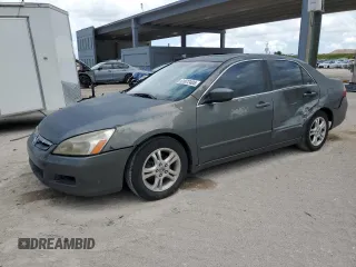 2006 Honda Accord EX-L z VIN 1HGCM56856A129402, wystawiony jako Copart lot #61072405 z przebiegiem 187 333 mil mil oraz Szkoda całkowita • Salvage title. Historia ofert i sprzedaży dostępna na DreamBid. Obrazek 1.