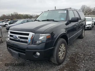 2014 Ford Expedition EL Limited with VIN 1FMJK2A53EEF07274, listed as a Copart auction lot 53036395 with 154,338 mi miles and Salvage Title. Bid and sale history available at carsss.com. Image 1.
