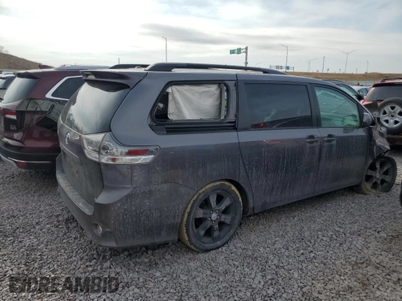 2011 Toyota Sienna SE with VIN 5TDXK3DC6BS071217, listed as a Copart auction lot 46549275 with 0 mi miles and Non Repairable. Bid and sale history available at carsss.com. Image 3.