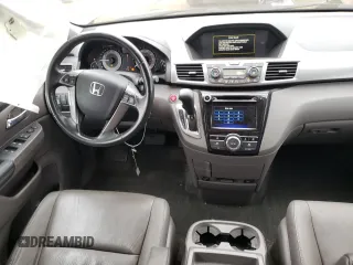 2017 Honda Odyssey EX-L with VIN 5FNRL5H68HB023916, listed as a Copart auction lot 48924965 with 121,603 mi miles and Salvage Title. Bid and sale history available at DreamBid. Image 8.