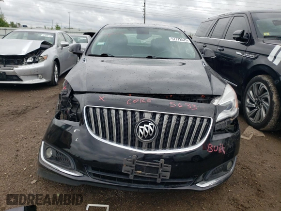2015 Buick Regal Premium I с VIN 2G4GN5EX6F9180789, выставлен на аукционе Copart как лот 57772525 с пробегом 130 111 миль миль и Списание • Salvage title. История ставок и продаж доступна на DreamBid. Изображение 5.