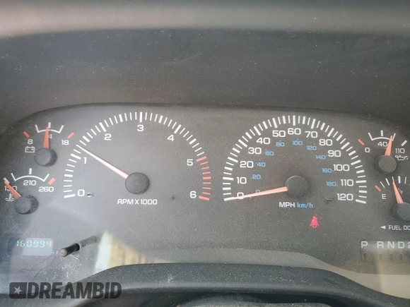 2001 Dodge 1500 z VIN 1B7HC13ZX1J527940, wystawiony jako Copart lot #51115685 z przebiegiem 160 994 mil mil oraz Szkoda całkowita • Salvage title. Historia ofert i sprzedaży dostępna na DreamBid. Obrazek 9.