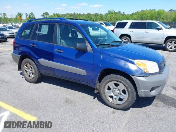 2005 Toyota RAV4 with VIN JTEHD20V950049053, listed as a IAAI auction lot 41998035 with 197,193 mi miles. Bid and sale history available at carsss.com. Image 1.