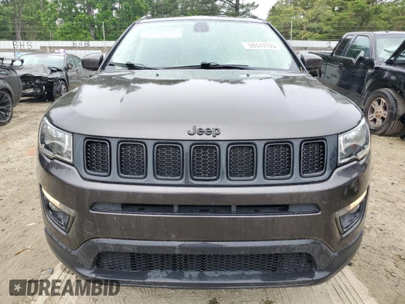 2019 Jeep Compass Altitude with VIN 3C4NJDBB4KT661545, listed as a Copart auction lot 59370195 with 81,595 mi miles and Salvage title. Bid and sale history available at DreamBid. Image 5.