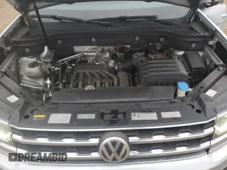 2018 Volkswagen Atlas 3.6L V6 SEL with VIN 1V2MR2CA4JC503035, listed as a Copart auction lot 43188685 with 106,606 mi miles and Salvage Title. Bid and sale history available at carsss.com. Image 13.