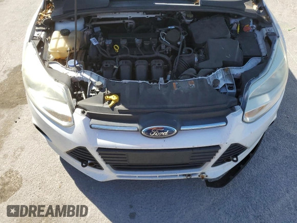 2014 Ford Focus SE with VIN 1FADP3K24EL447925, listed as a Copart auction lot 48676385 with 128,650 mi miles and Salvage Title. Bid and sale history available at carsss.com. Image 12.