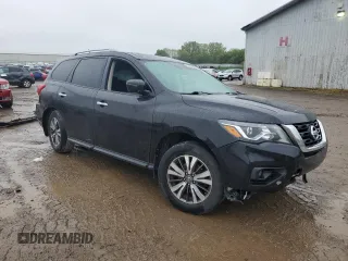 2017 Nissan Pathfinder SL with VIN 5N1DR2MM9HC611487, listed as a Copart auction lot 57460075 with Not provided miles and Clean title. Bid and sale history available at DreamBid. Image 4.