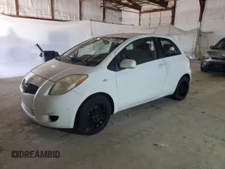 2008 Toyota Yaris with VIN JTDJT923585181022, listed as a Copart auction lot 52428805 with 0 mi miles and Clean Title. Bid and sale history available at carsss.com. Image 1.