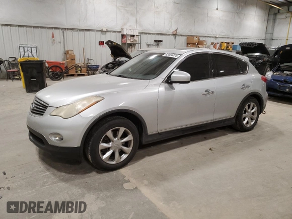 2008 Infiniti EX Journey with VIN JNKAJ09F48M352820, listed as a Copart auction lot 83404474 with 156,772 mi miles and Non Repairable. Bid and sale history available at DreamBid. Image 1.