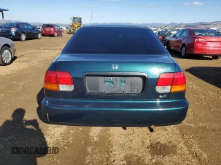 1996 Honda Civic z VIN 1HGEJ6507TL021317, wystawiony jako Copart lot #80767574 z przebiegiem 227 670 mil mil oraz Szkoda całkowita • Salvage title. Historia ofert i sprzedaży dostępna na DreamBid. Obrazek 6.
