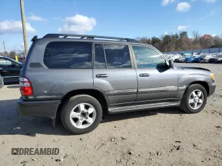 2004 Toyota Land Cruiser with VIN JTEHT05J642066280, listed as a Copart auction lot 83597104 with 121,373 mi miles and Salvage Title. Bid and sale history available at carsss.com. Image 3.