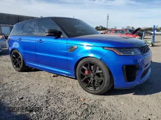 2019 Land Rover Range Rover Sport SVR with VIN SALWZ2SE9KA872333, listed as a Copart auction lot 42719595 with 28,087 mi miles and Clean Title. Bid and sale history available at DreamBid. Image 4.