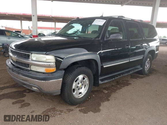 2005 Chevrolet Suburban LT with VIN 3GNEC16Z35G295761, listed as a IAAI auction lot 42168762 with 174,811 mi miles and . Bid and sale history available at DreamBid. Image 2.