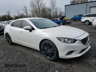 2014 Mazda Mazda6 i Touring with VIN JM1GJ1T69E1114677, listed as a Copart auction lot 50929445 with 237,700 mi miles and Salvage Title. Bid and sale history available at carsss.com. Image 4.