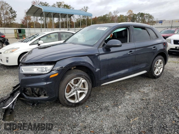 2018 Audi Q5 Premium with VIN WA1ANAFY5J2185011, listed as a Copart auction lot 78915114 with Not Provided miles and Salvage Title. Bid and sale history available at DreamBid. Image 1.