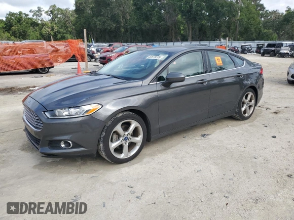 2016 Ford Fusion S with VIN 3FA6P0G72GR123114, listed as a Copart auction lot 62578205 with 168,242 mi miles and Salvage title. Bid and sale history available at DreamBid. Image 1.