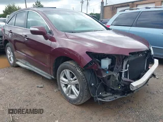 2014 Acura RDX Technology with VIN 5J8TB3H53EL005502, listed as a IAAI auction lot 42370570 with 39,747 mi miles and . Bid and sale history available at DreamBid. Image 1.