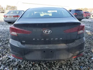 2019 Hyundai Elantra SE with VIN KMHD74LF4KU809108, listed as a Copart auction lot 89009265 with 52,350 mi miles and Salvage Title. Bid and sale history available at carsss.com. Image 6.