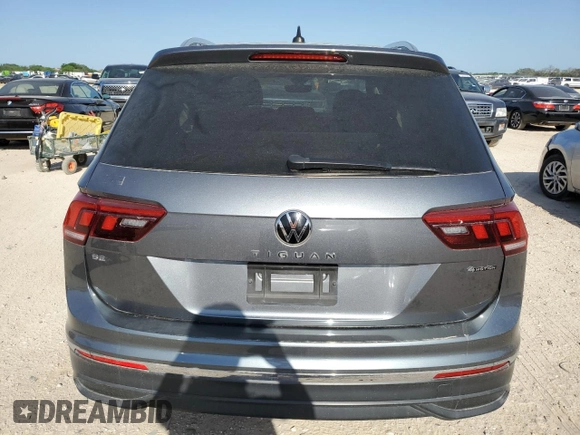 2022 Volkswagen Tiguan SE z VIN 3VV2B7AX8NM168482, wystawiony jako Copart lot #52752595 z przebiegiem 65 045 mil mil oraz Szkoda całkowita • Salvage title. Historia ofert i sprzedaży dostępna na DreamBid. Obrazek 6.