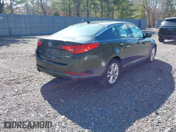 2011 Kia Optima EX with VIN KNAGN4A61B5131919, listed as a IAAI auction lot 41740091 with 102,065 mi miles and . Bid and sale history available at carsss.com. Image 4.