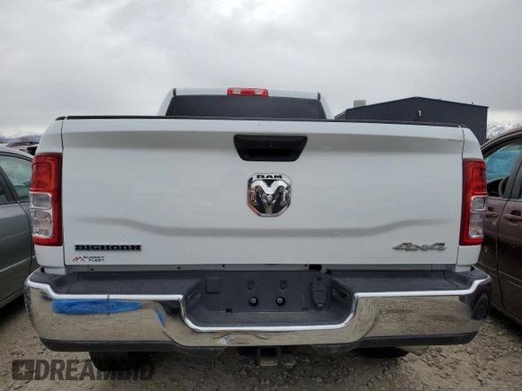 2023 Ram 2500 Big Horn with VIN 3C6UR5DL0PG537618, listed as a Copart auction lot 48222085 with 11,889 mi miles and Salvage Title. Bid and sale history available at carsss.com. Image 6.