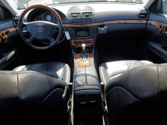 2005 Mercedes-Benz E-Class 3.2L with VIN WDBUF65JX5A617085, listed as a Copart auction lot 46525065 with 147,874 mi miles and Salvage Title. Bid and sale history available at carsss.com. Image 8.