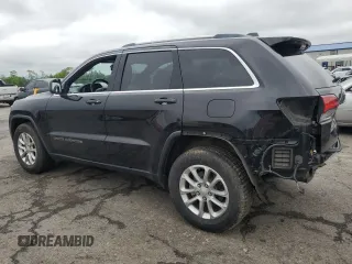 2021 Jeep Grand Cherokee Laredo X with VIN 1C4RJFAG3MC615486, listed as a Copart auction lot 58714955 with 36,830 mi miles and Salvage title. Bid and sale history available at DreamBid. Image 2.