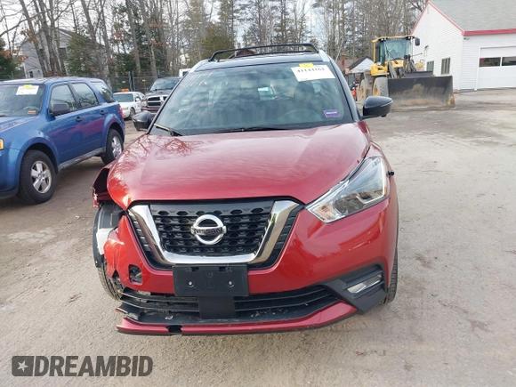 2020 Nissan Kicks SR with VIN 3N1CP5DV0LL563782, listed as a IAAI auction lot 41144161 with 89,285 mi miles. Bid and sale history available at carsss.com. Image 12.