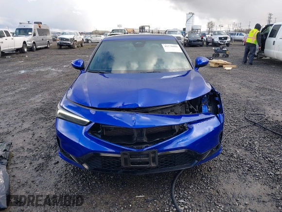 2023 Acura Integra w/A-Spec Package with VIN 19UDE4H31PA007411, listed as a IAAI auction lot 41778485 with 23,170 mi miles and . Bid and sale history available at DreamBid. Image 12.
