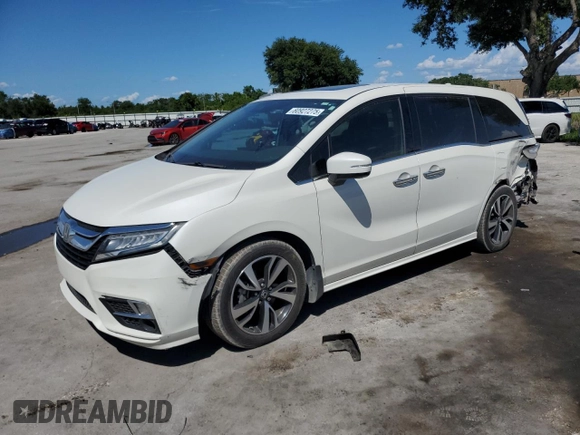 2019 Honda Odyssey Elite с VIN 5FNRL6H98KB091527, выставлен на аукционе Copart как лот 60927275 с пробегом 70 757 миль миль и На запчасти • Non repairable. История ставок и продаж доступна на DreamBid. Изображение 1.