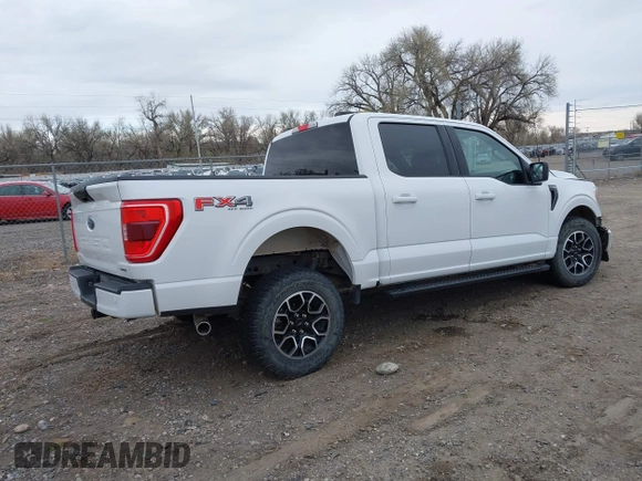 2022 Ford F-150 XL with VIN 1FTFW1E88NKE52786, listed as a IAAI auction lot 42116199 with 39,228 mi miles. Bid and sale history available at carsss.com. Image 4.