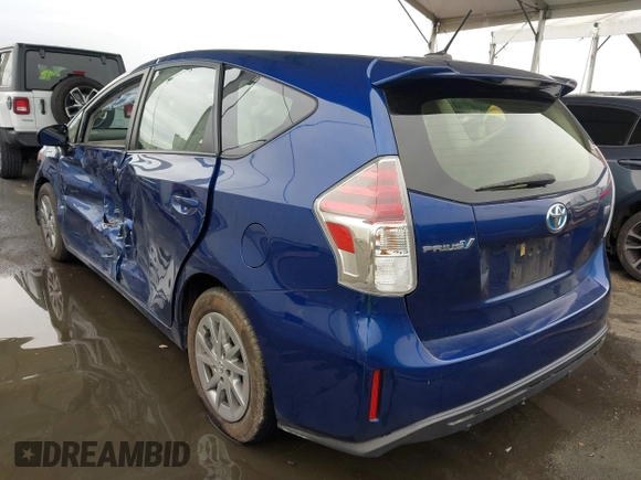 2015 Toyota Prius Two with VIN JTDZN3EUXFJ021995, listed as a IAAI auction lot 41777796 with 81,098 mi miles and . Bid and sale history available at DreamBid. Image 3.