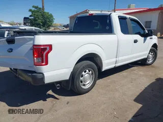 2016 Ford F-150 XL with VIN 1FTEX1C83GFD62436, listed as a IAAI auction lot 42096628 with 27,139 mi miles and . Bid and sale history available at carsss.com. Image 4.