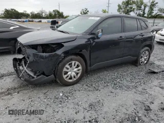 2025 Toyota Corolla Cross L с VIN 7MUAAAAG5SV122166, выставлен на аукционе Copart как лот 59725875 с пробегом 9 692 миль миль и Списание • Salvage title. История ставок и продаж доступна на DreamBid. Изображение 1.