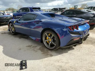 2021 Ferrari F8 с VIN ZFF93LMA0M0261333, выставлен на аукционе Copart как лот 74524674 с пробегом Не указан миль и На запчасти • Non repairable. История ставок и продаж доступна на DreamBid. Изображение 2.