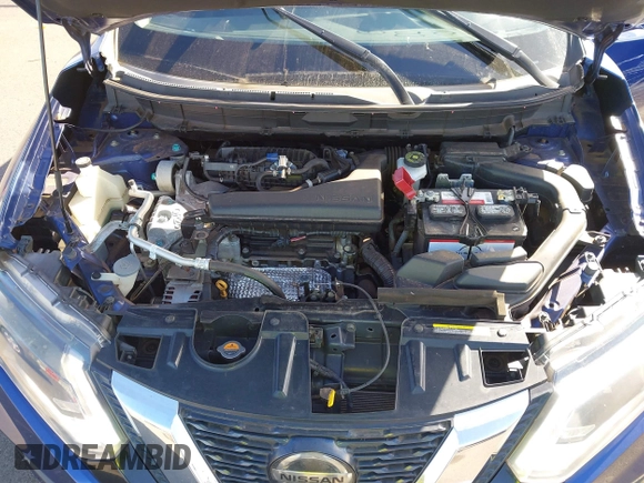 2019 Nissan Rogue SV with VIN KNMAT2MT7KP522209, listed as a IAAI auction lot 41481204 with 54,658 mi miles. Bid and sale history available at carsss.com. Image 10.