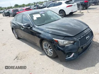 2020 Infiniti Q50 Sport z VIN JN1EV7AP1LM201269, wystawiony jako IAAI lot #42358333 z przebiegiem 69 368 mil mil oraz . Historia ofert i sprzedaży dostępna na DreamBid. Obrazek 1.