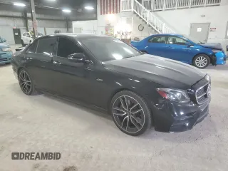 2020 Mercedes-Benz E AMG E 53 with VIN WDDZF6BBXLA714682, listed as a Copart auction lot 73029814 with 111,984 mi miles and Salvage Title. Bid and sale history available at carsss.com. Image 4.