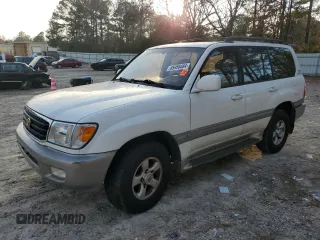 2002 Toyota Land Cruiser with VIN JTEHT05J022022028, listed as a Copart auction lot 85956484 with 266,350 mi miles and Clean Title. Bid and sale history available at carsss.com. Image 1.