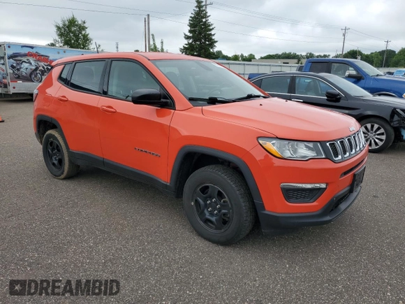 2018 Jeep Compass Sport с VIN 3C4NJDAB2JT356335, выставлен на аукционе Copart как лот 61279735 с пробегом 88 731 миль миль и Списание • Salvage title. История ставок и продаж доступна на DreamBid. Изображение 4.