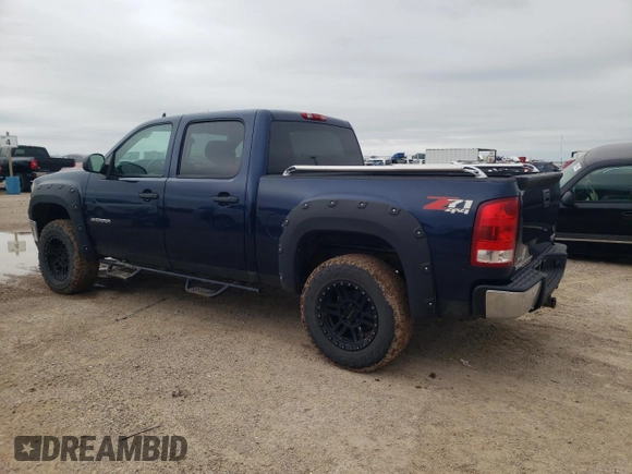 2011 GMC Sierra 1500 SLE with VIN 3GTP2VE33BG217209, listed as a Copart auction lot 55062735 with 160,311 mi miles and Salvage title. Bid and sale history available at DreamBid. Image 2.