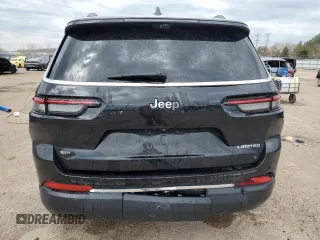 2021 Jeep Grand Cherokee Limited with VIN 1C4RJJBG9M8100545, listed as a Copart auction lot 53467375 with 40,432 mi miles and Salvage title. Bid and sale history available at DreamBid. Image 6.